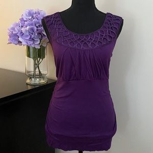 Women’s Maurices Purple Sleeveless Blouse